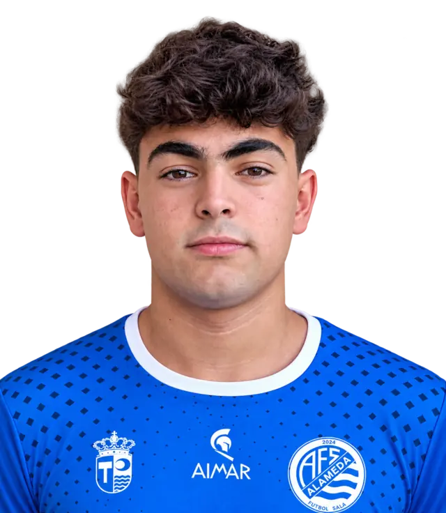 Víctor Alonso, jugador del Bebidas Alameda FS